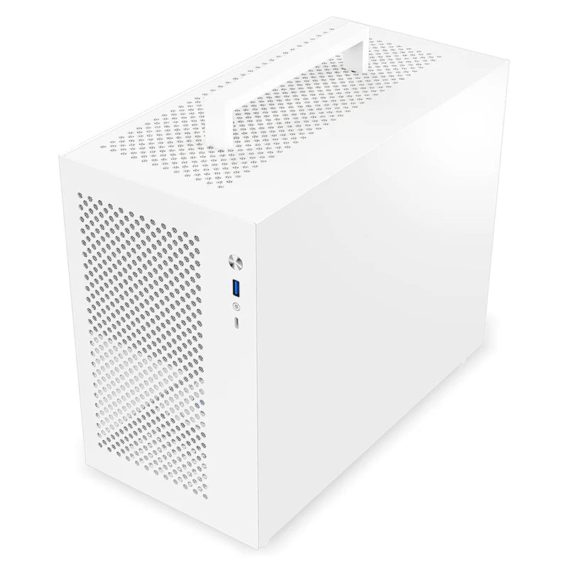 METALFISH S9 MATX Computer Case Gaming PC Chassis Support MATX/ITX/ATX PSU/240 Liquid Cooler/360mm GPU.