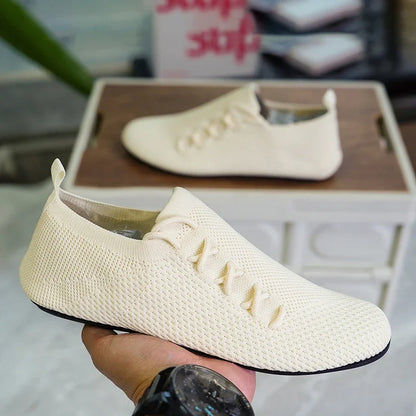 YRZL Men's Comfortable Shoes Breathable Walking Shoes Summer Mesh Loafers Anti Slip Casual Sneakers Lightweight Shoes for Men