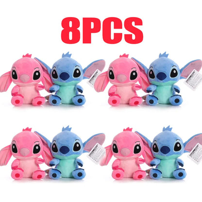 20cm Original Plush Stitch Baby Movie Cartoon Model Doll Children Action Figures Stuffed Toys Pendant Gifts.