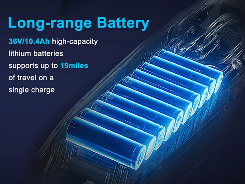 Mankeel 30KM Electric Scooter Adults 350W Foldable Electric Kick Scooter 8.5 Inch APP 10.4AH Folding E-scooter Dual Brake System.