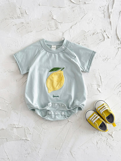 INS Sommer Neue Baby Body Neugeborenen Kleidung Jungen Mädchen Baumwolle Dreieck Strampler Plüsch brief Kurzarm Infant 0-18M