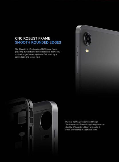 ALLDOCUBE iPlay60 Mini Pro Tablet 8.4" Display Helio G99 16GB(8GB+8GB Virtual)RAM 128/256GB ROM 4G LTE 6050mAh Android 14.