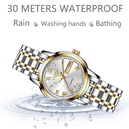 LIGE 2025 New Gold Watch Women Watches Ladies Creative Steel Women's Bracelet Watches Female Waterproof Clock Relogio Feminino.