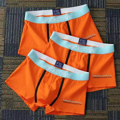 3Pcs Männliche Höschen Baumwolle männer Unterwäsche Boxer Atmungsaktiv Mann Boxer Gedruckt Unterhose Bequeme Shorts Männer Unterwäsche M-3XL