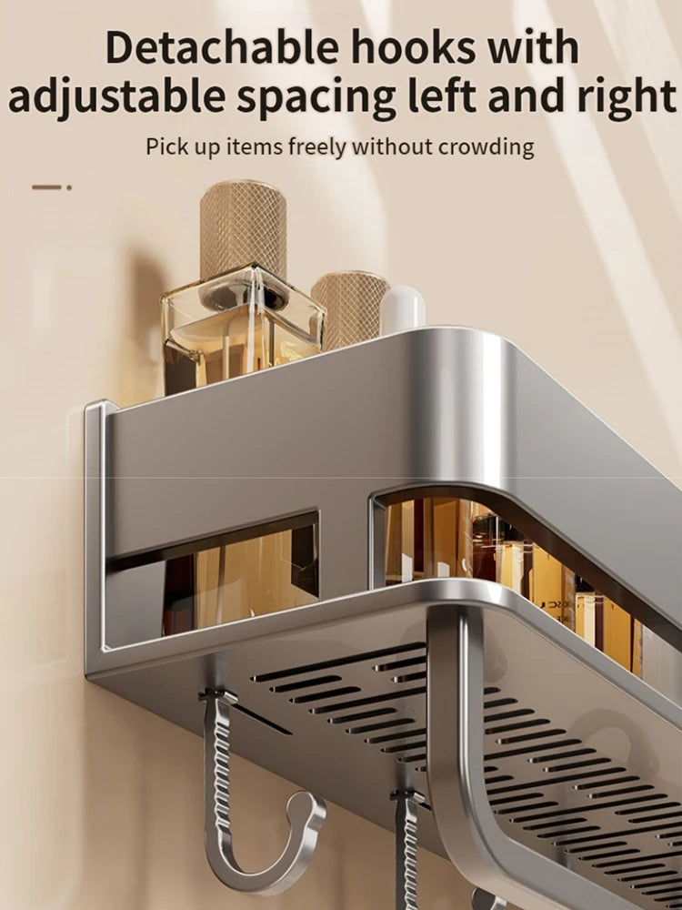 Bad regal Bad regal Toilette Aluminium Hänge gestell Bad Veranstalter hängen Küche Lagerung