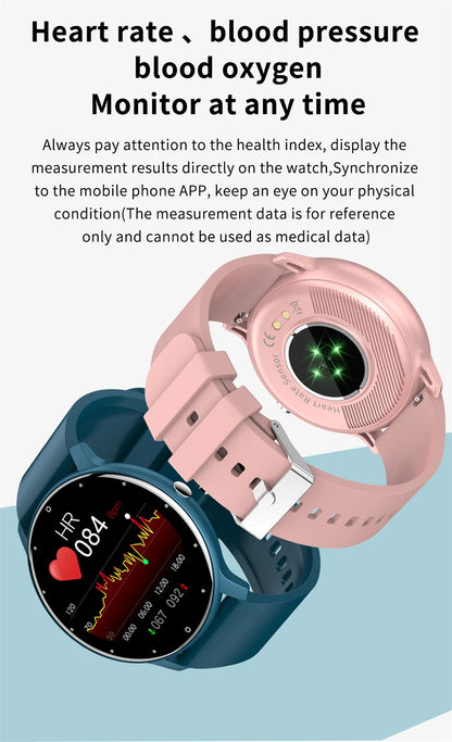 LIGE Smart Watch Men Women Full Touch Screen Sport Fitness Watch Man IP67 Waterproof Bluetooth For Android IOS Smartwatch Men.