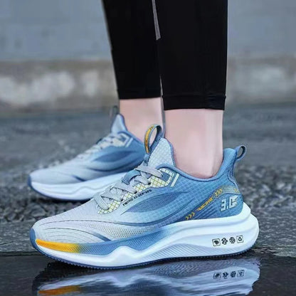 Men's Sneakers Breathable Running Shoes Lightweight Platform Shoes Comfortable Soft Casual Shoes Outdoor Non Slip Tennis Shoe.