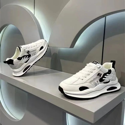 Brand Men Sneakers Thick Sole Comfortable Running Shoes Male Outdoor Mesh Sports Shooes Fashion Men Walking Shoes tenis hombres