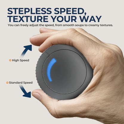 ROUNY 4-in-1 Hand Immersion Blender 1000W Powerful, Stainless Steel Stick Food Mixer,700ml Mixing Beaker,500ml Processor, Whisk.