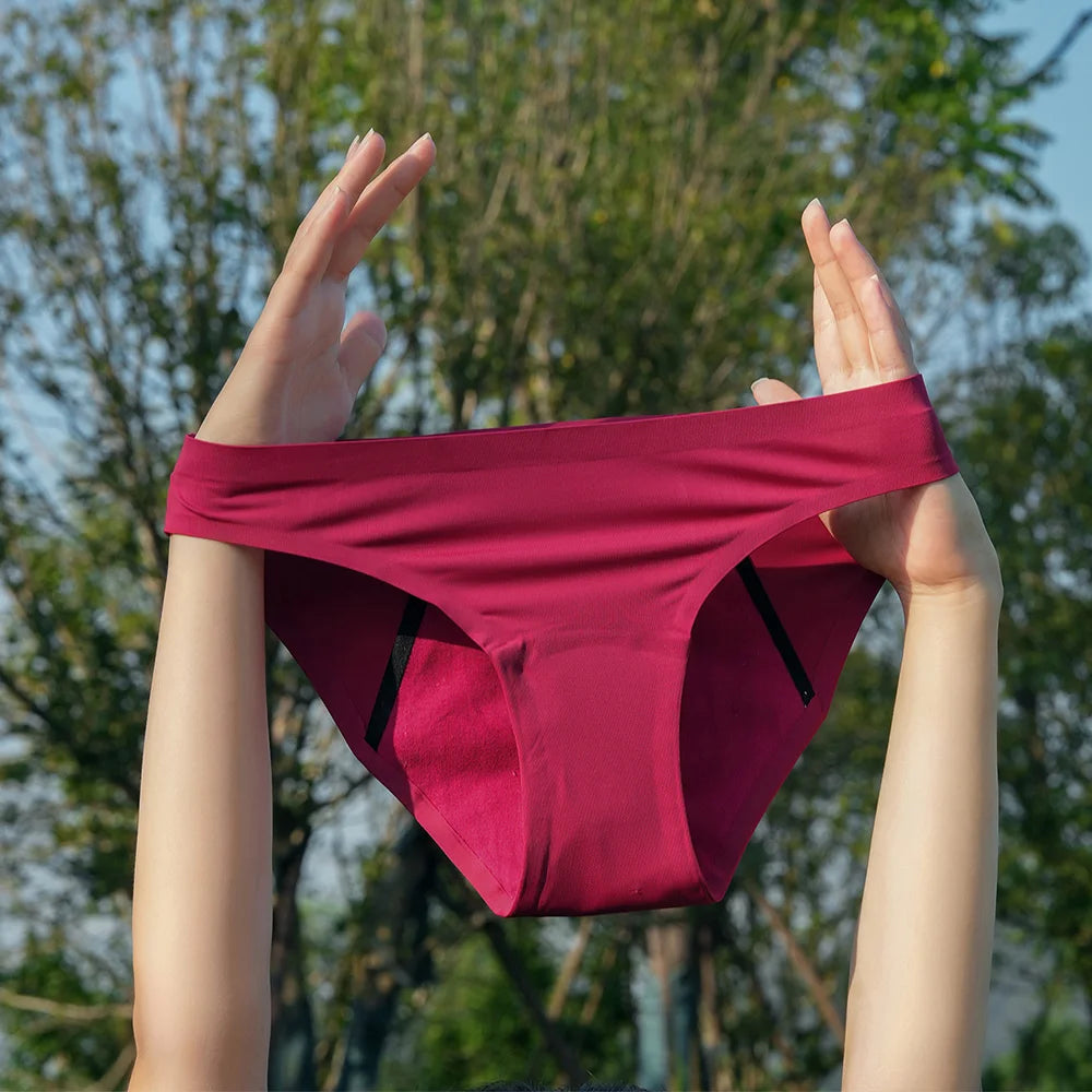 Leakproof Mid-Rise Breathable Women Menstural Period Panties Incontinence Underwear Super Absorption Briefs Female Dropshipping.