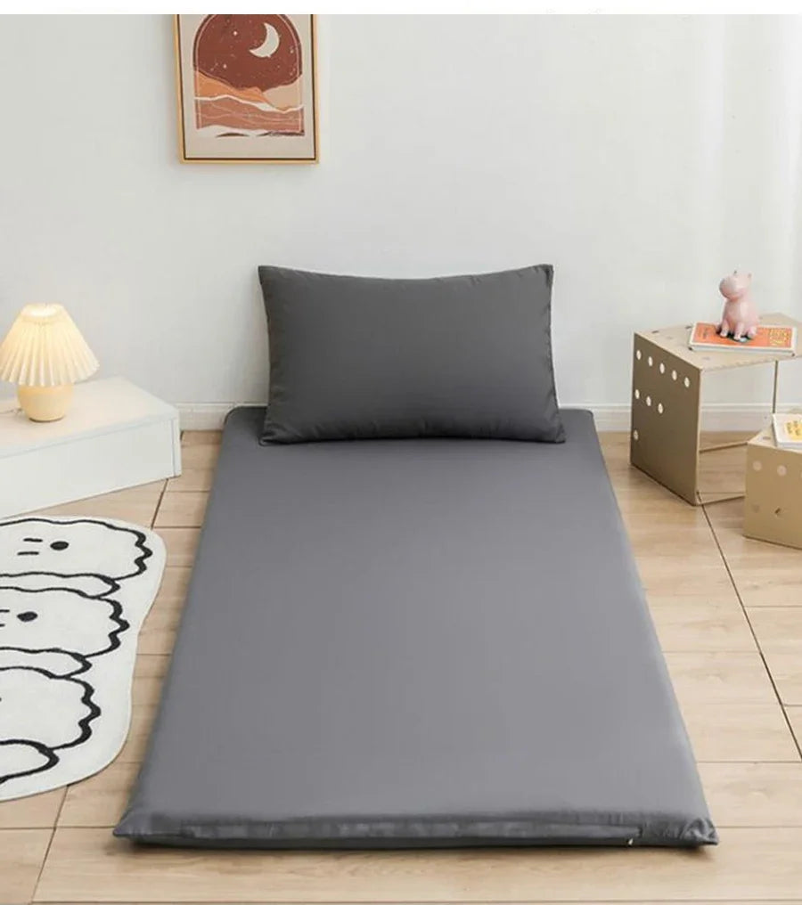 WASART 360° fully enclosed with zipper mattress protector cover student baby single double bed sheet protection pad 90/150cm.