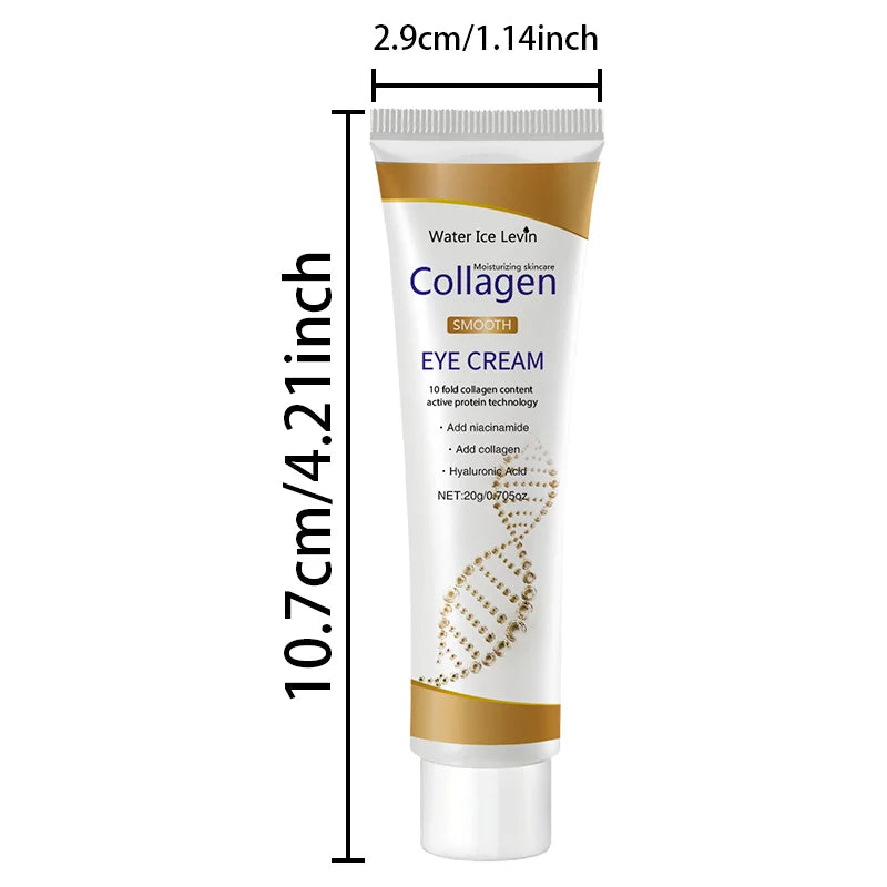 Collagen Eye Cream skincare Anti Dark Circles Eye Bags Firming Moisturizing skincare Eyes Cream Skin Care for Eyes.
