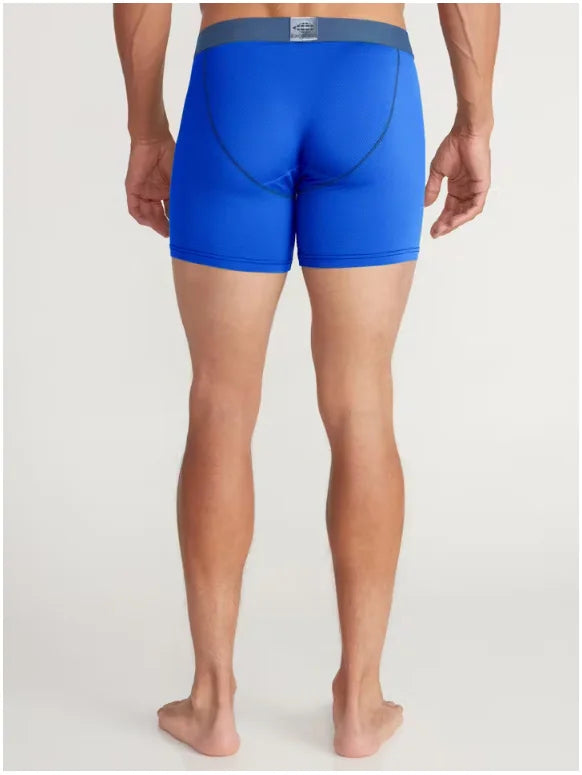 3er-Pack Exofficio Herren-Unterwäsche-Boxershorts mit Fliegen, Herren-Mesh, 15,2 cm, Boxershorts, Unterwäsche, Sport-Boxershorts, leicht, bequem