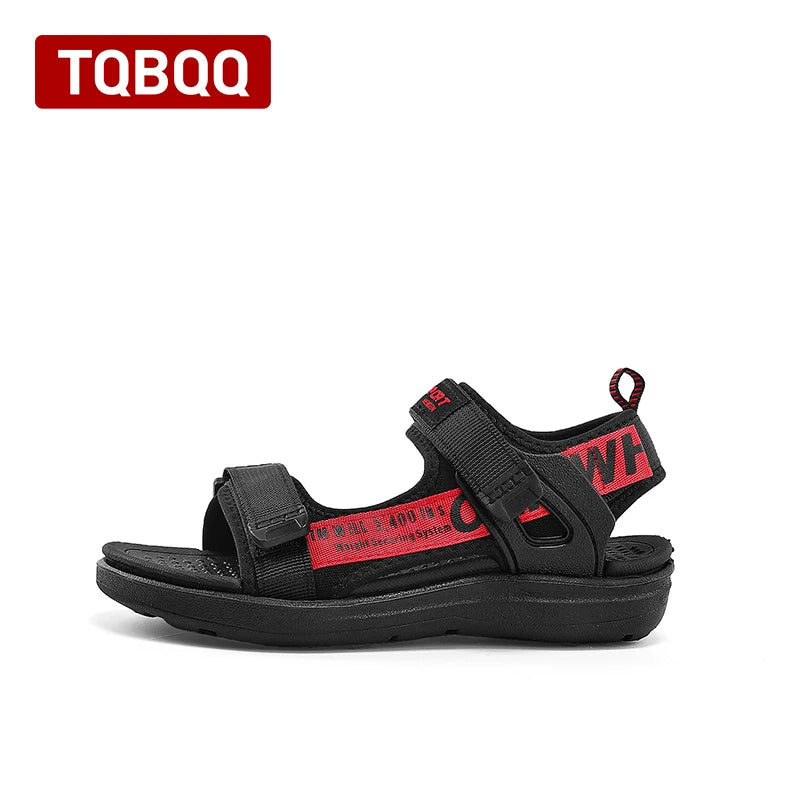Kids' Summer Breathable Sport Sandals for Boys Casual Beach Shoe Comfortable Soft Sole Children's Fashion Non-slip Sandalias