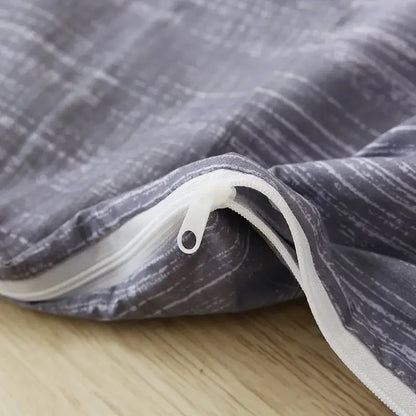 WASART Fully enclosed with zipper mattress protector cover geometric printed baby couple single double bed sheet protection pad.