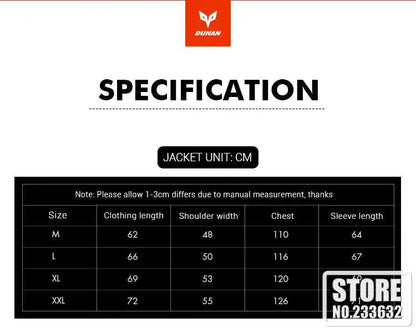 New Winter Motorcycle Jacket Warm Motorcycle Pants Wear-resistant Motorcycle Motocross Jacket Windproof Moto Protector