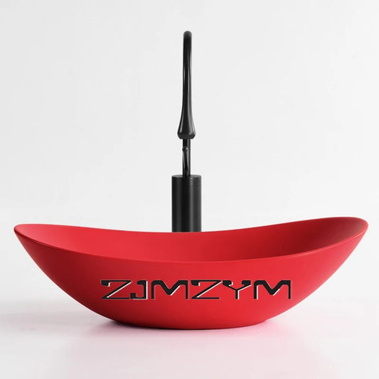 Nordic Keramik Gefäß Waschbecken Eitelkeit Schüssel Oval Badezimmer Tisch Waschbecken Toilette Balkon Kunst Becken Über Theke Sockel Waschbecken