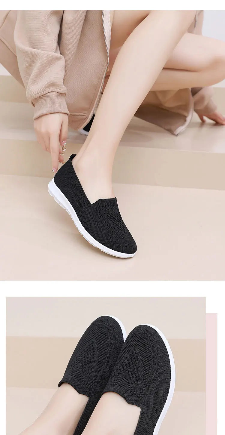 Women's Shoes Spring Summer Casual Breathable Chunky Sole Flat cheap shoes clearance