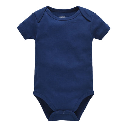 Neue Mode Baby Mädchen Jungen Body 0-24 Monate Kurzarm Neugeborenen Sommer Baumwolle Kleidung Weiche Outwear