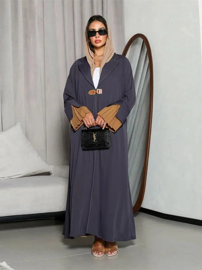 Ramadan Abayas For Women Eid Open Kimono Abaya Damen Dubai Muslim Kaftan Dress Islam Clothing Kebaya Caftan Marocain Robe Femme.