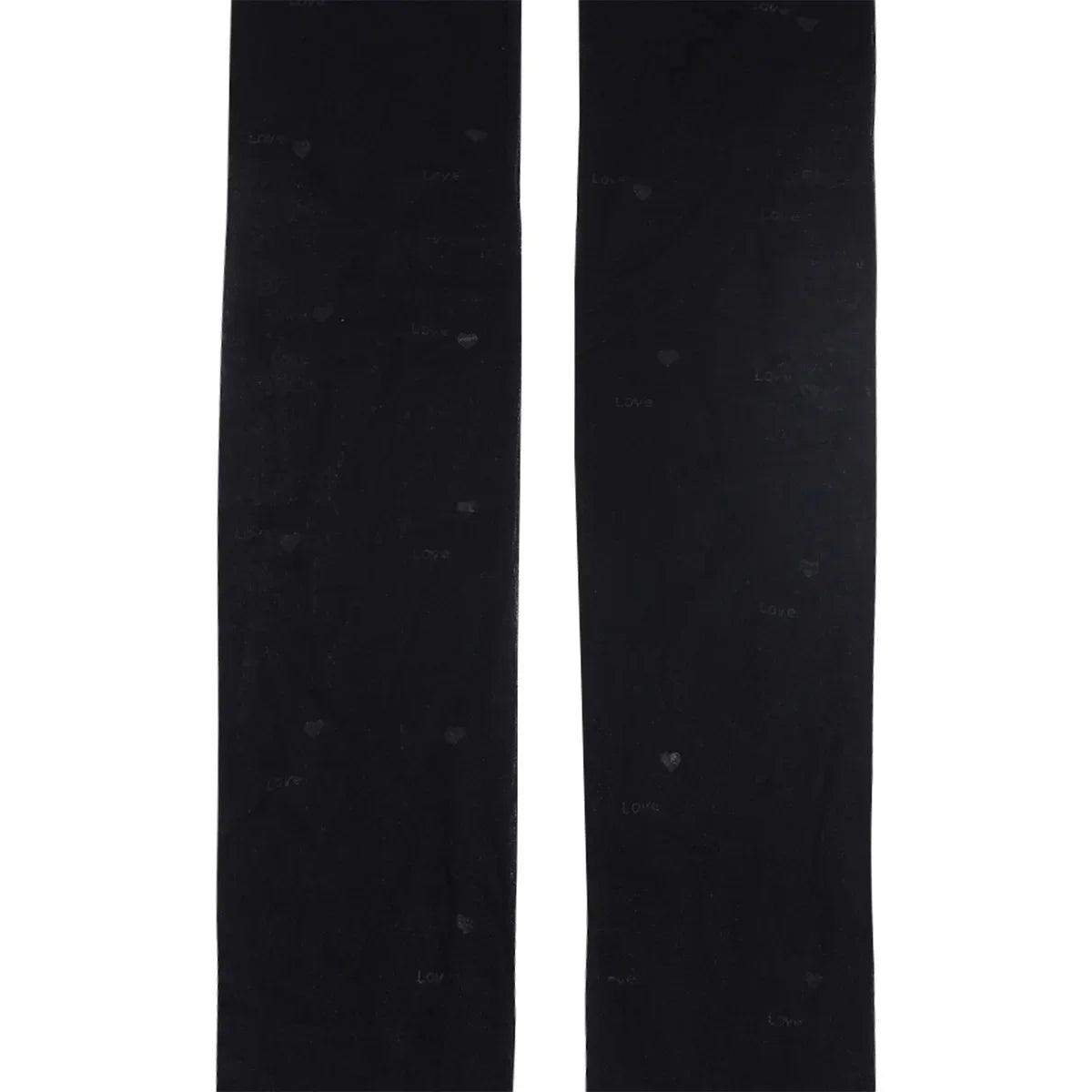 Transparent Stockings with Tattoo Print Dreamy Girl Lace Edge Anti-Catch Thread Thin Summer Style Long Tube Socks for Women.