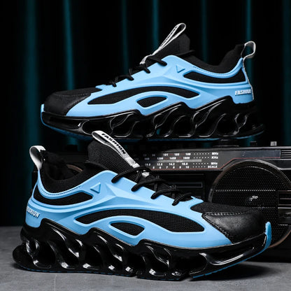 YRZL Mens Athletic Shoes 2025 Breathable Running Shoes Men Lightweight Sneakers Comfortable Walking Shoes Anti Slip Sports Shoes.