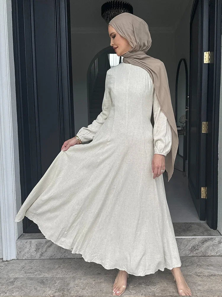 Muslimische Abaya Frauen Kleider Solide Schlank Jalabiya Eid 2025, Ramadan Marokko Islam Vestidos Largos Arabische Lange Robe Dubai Abayas Kaftan.