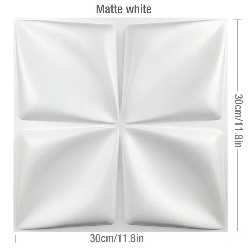 12pcs 30cm 3D textured wall panel 3D wall sticker Wood grain wall decor, suitable for living room, hall, bedroom, hotel, office