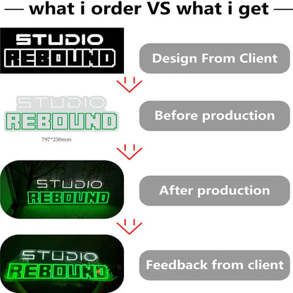 Custom LED Neon Sign Personalized - Free Shipping, 1-3 Days Fast Production! ✨.