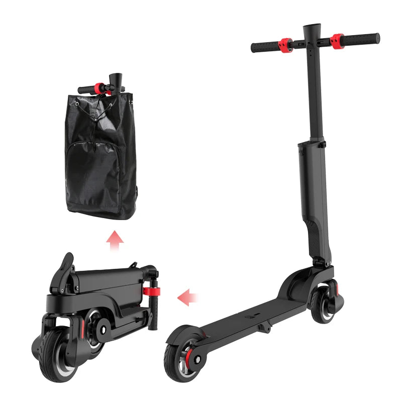 Alnsoor X6 City Electric Scooter 500W Motor 36V5AH Battery City Electric Scooter 5.5" Road Tire Electric Scooter.