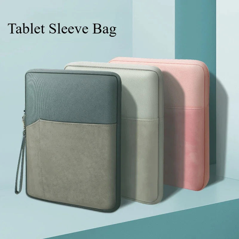 Tablet Bag Sleeve 7.9-1113 14 Inch Handbag for IPad Pro Samsung Xiaomi Bag Cover Shockproof Portable Pouch Pockets Tablet Cases.