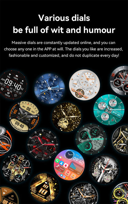 2025 NFC Smart Watch Amoled HD GPS Track Sports Heart Rate Bluetooth Call Waterproof Ladies Women Smartwatch For Huawei Xiaomi.