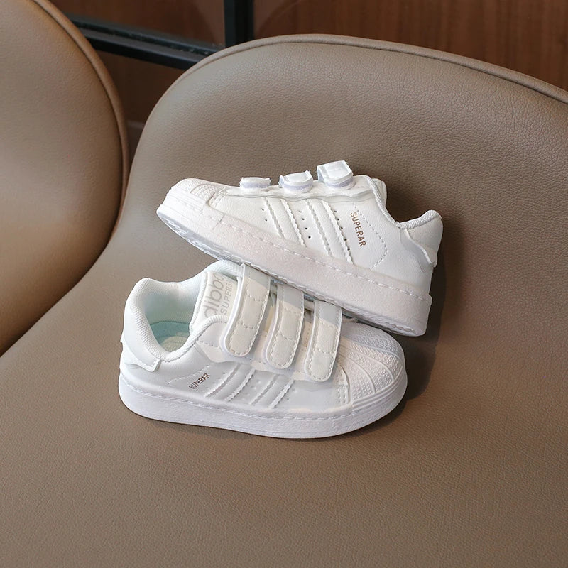 2024 Four Seasons Kid's Casual Shoes Boy's Forrest Gump Shoes Girl's Fashion Board Shoes Children's Soft Lightweight Sneakers.