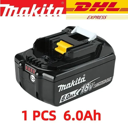 100% original Makita battery, 18V 6.0Ah rechargeable battery, replacing Makita BL1830BL1840BL1850BL1860B, power tool battery