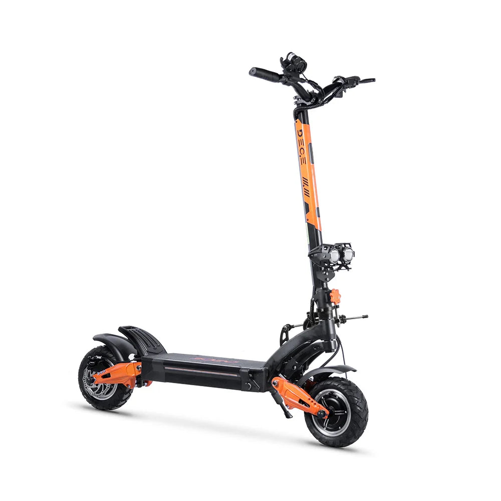 DECE DES20 Adult Electric Scooter 1200W*2 Motor E-Scooter  52V18AH Battery 10 Inch Tire City Escooter.