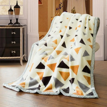 Winter Raschel Blankets Thickened Soft Comfortable and Fluffy Plush Quilt Home Multifunctional Single Person Double Warm Blanket