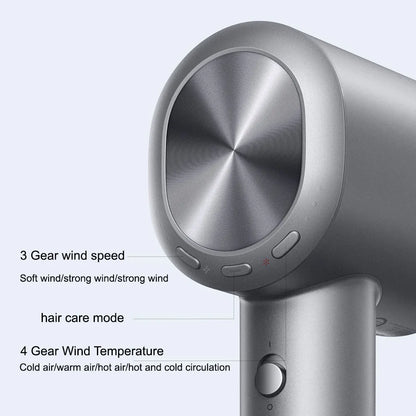 XIAOMI MIJIA High Speed Hair Dryer H701 Water Ion 65m/s Wind Speed 220V Professional Hair Care Quick Drye Negative lon HairDryer.