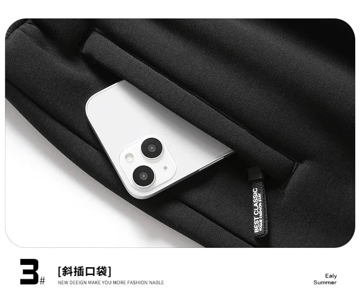 Winter Men's Cotton Fleece-Lined Sweatpant Men Plush Thick Lambswool Thermal Drawstring Trousers Casual Comfortable Sports Pants.