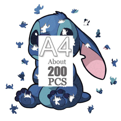 Cartoon animal wooden puzzle Film elements figure Popular classics wood jigsaws for adult kids Educational toy.