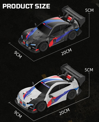 RC Car 4WD 1/24 Remote Control Cars 2.4G Radio High Speed Drift Racing High Speed Truck RTR Vehicle Toy Gift for Kids Children.