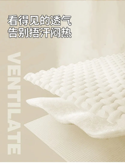 New A-class Retro Double Yarn Bean Velvet Winter Blanket Core, Fast Heating Warm Blanket, Four Seasons Spring and Autumn Quilt.