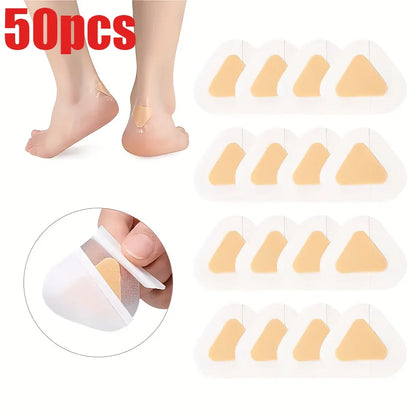 Gel Grip Heel Protector Adhesive Foot Patches Blister Pads Heel Liner Shoes Stickers Plaster Foot Care Cushion cushions insert.