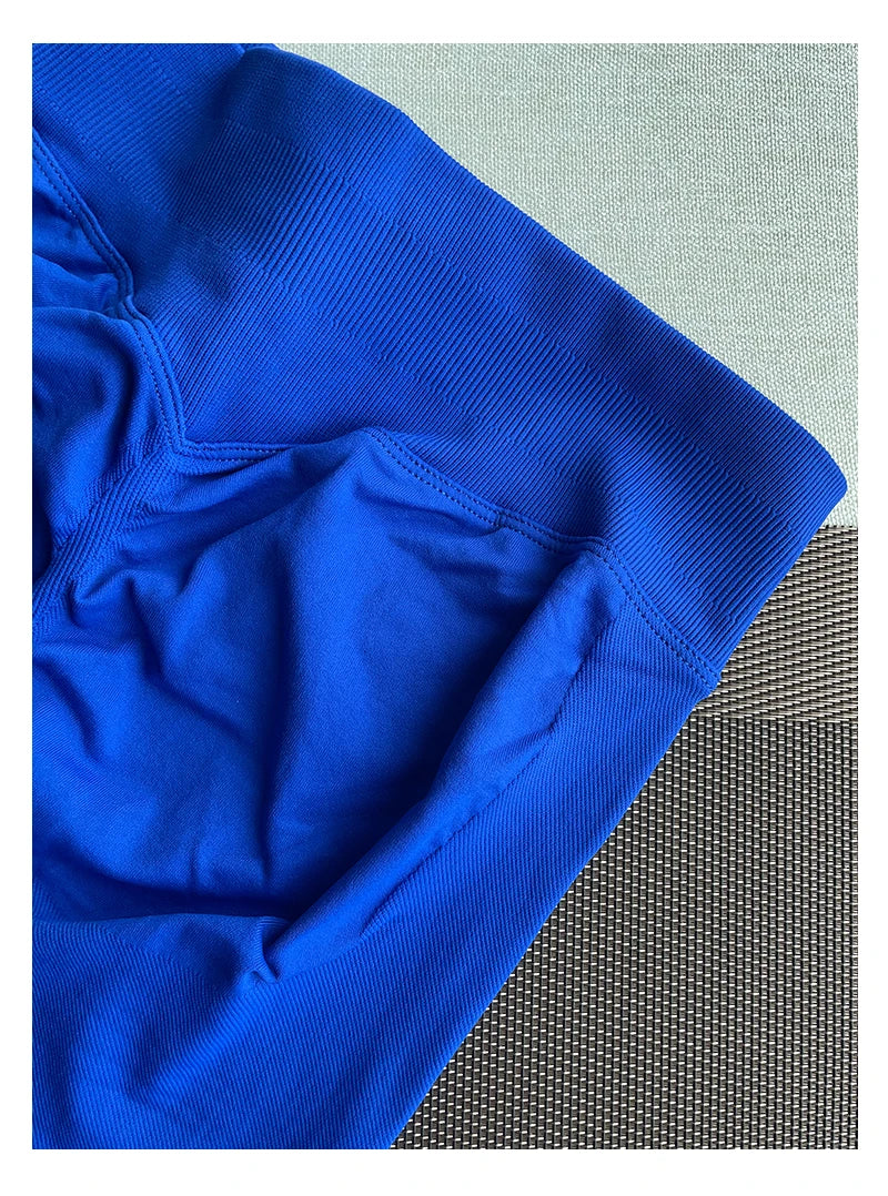 TKITK Leggings Women Seamless Sports Yoga Pants Low Ribbed Band Gym clothes Fitness Workout wear Scrunch Bum Tights.