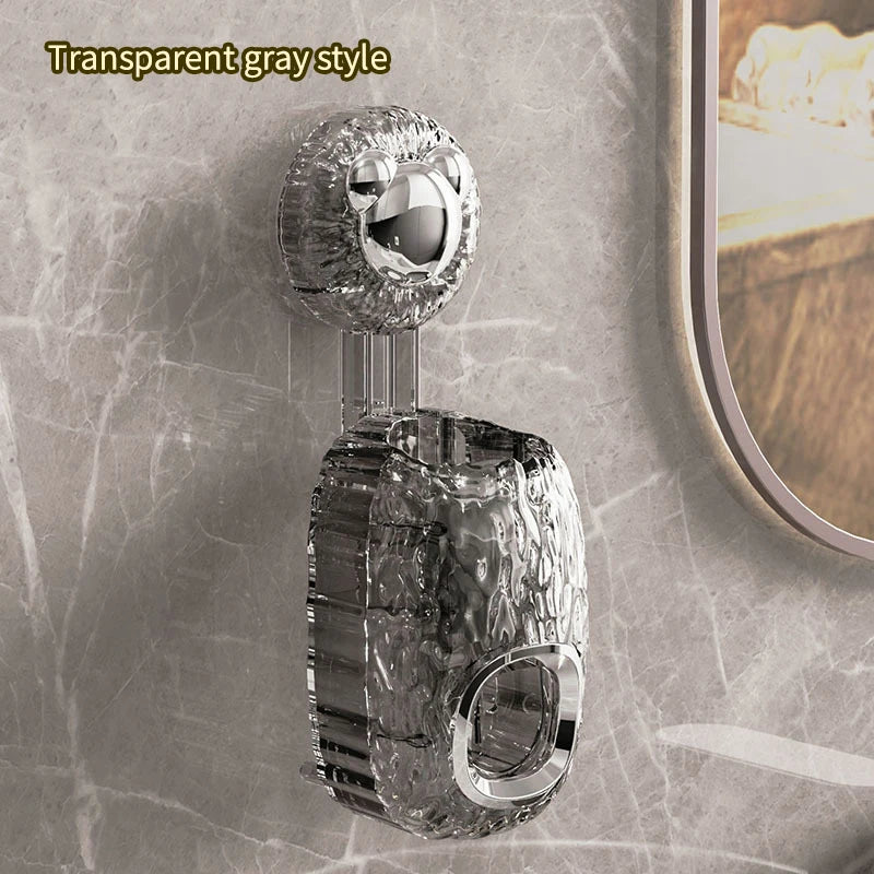 1pc automatische Zahnpasta spender kreative Wand halterung und kleine Zahnbürsten halter Quetscher für Familien dusche Badezimmer