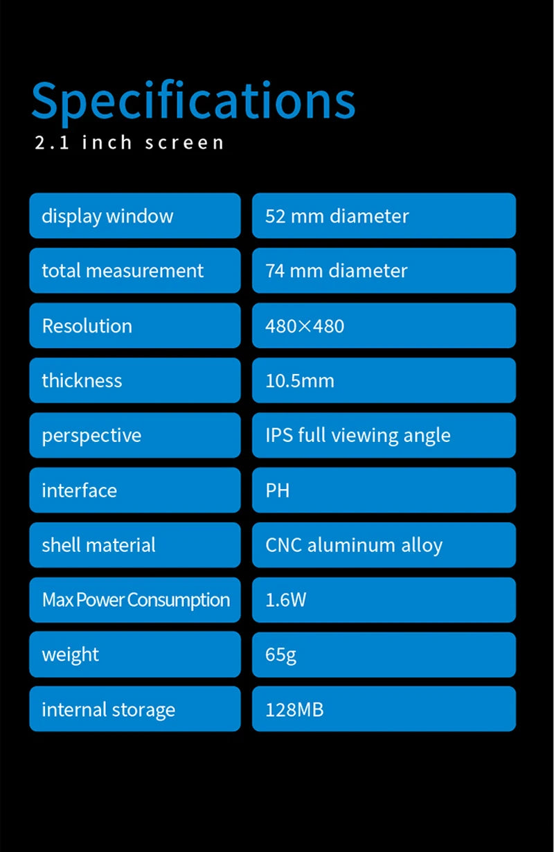 3.5 / 5 Inch IPS Type-C Secondary Screen Mini Computer USB Display CPU GPU RAM HDD Monitor with Holder Metal Case No Use AIDA64