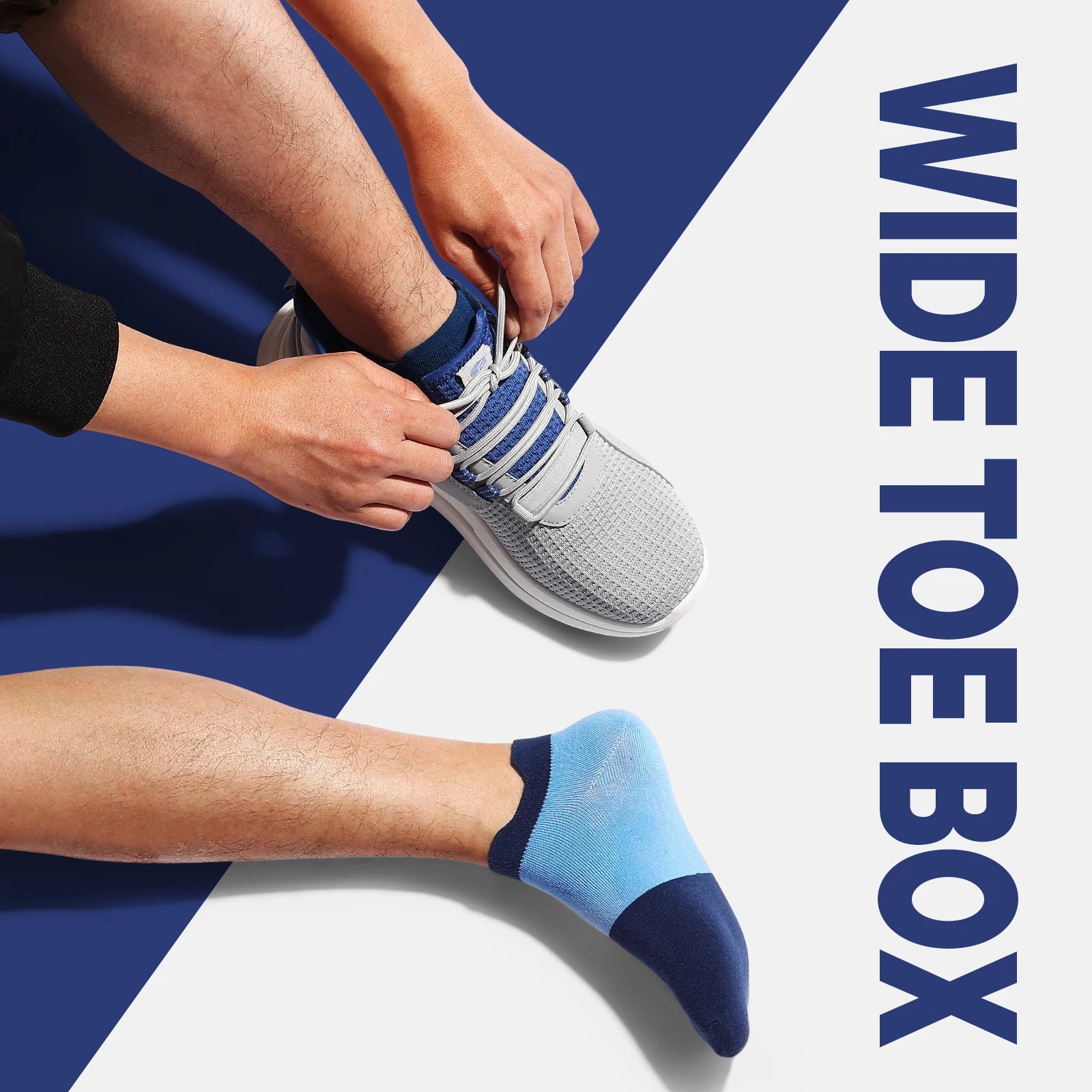 FitVille Herrenschuhe, extra breit, leicht, für geschwollene Füße, orthopädische Fußschmerzlinderung, Straßenlauf- und Wandersneaker.