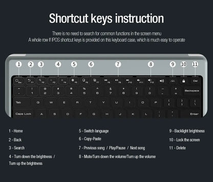 NILLKIN Magic Keyboard For Samsung Galaxy Tab S10 FE+ Case Backlight Keyboard For Samsung S10/S9 Plus Case With Len Protection