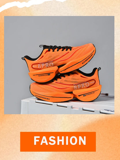 Neue männer Turnschuhe Hohe Qualität Carbon Platte Laufschuhe Stilvolle Atmungsaktive Casual Sportschuhe Männliche Trainer Tennis Schuhe.