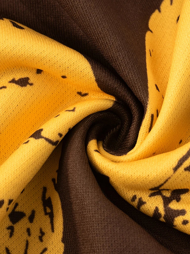 Weird Puss Fake Two Piece Pullover Women Trend Contrast Number Print Patchwork Long Sleeve Autumn Casual Simple Streetwear Tops.