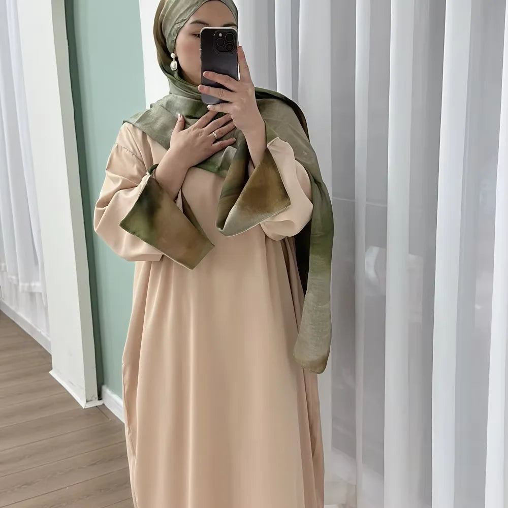 Middle East Abayas Turkey Kaftan Women Muslim Hijab Dress Ramadan Fashion Islam Clothing Eid Djellaba Morocco Caftan Femme Robe.